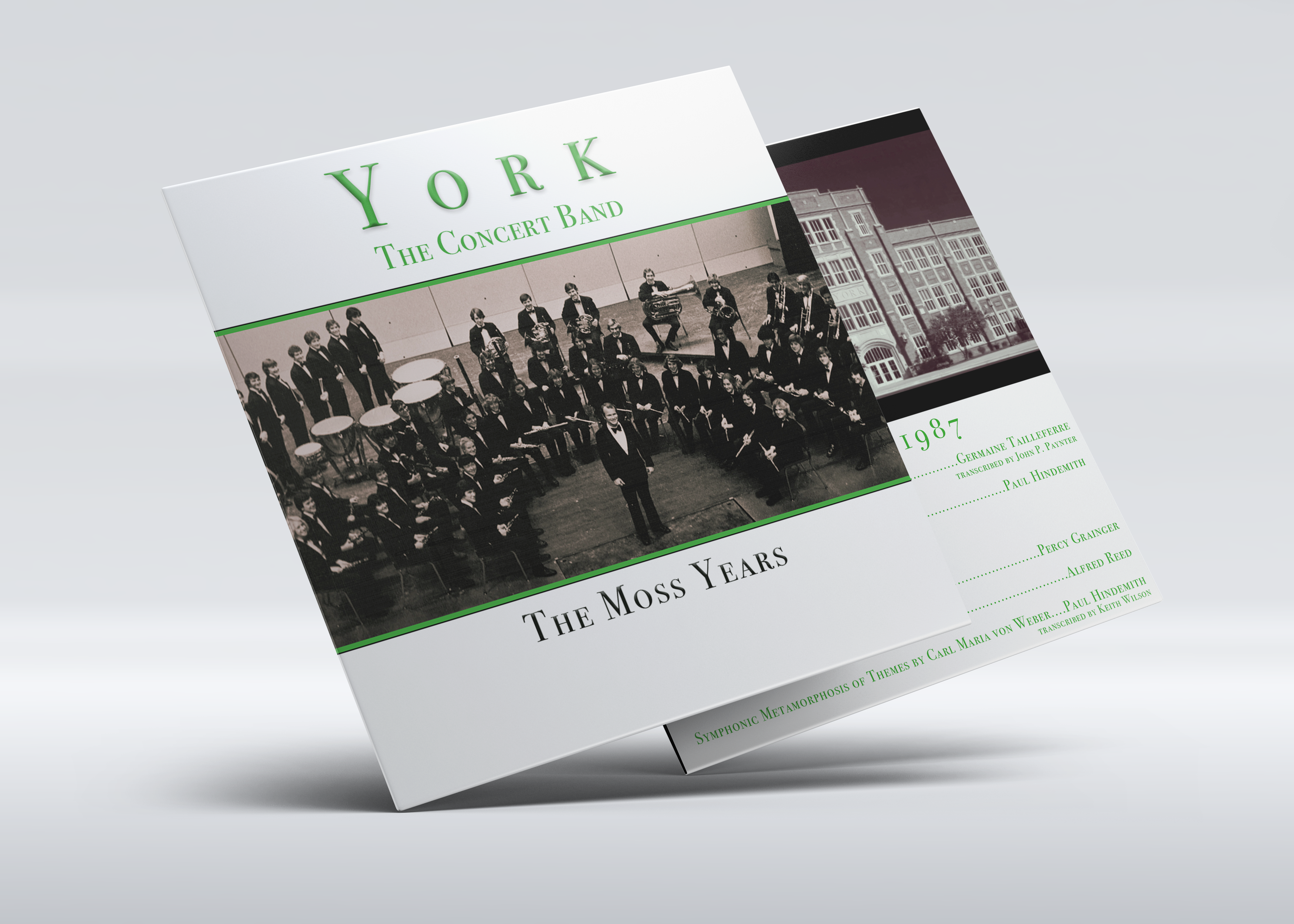  Compilation EP of the YHS Concert Band from 1979 - 1987. The Moss Years  