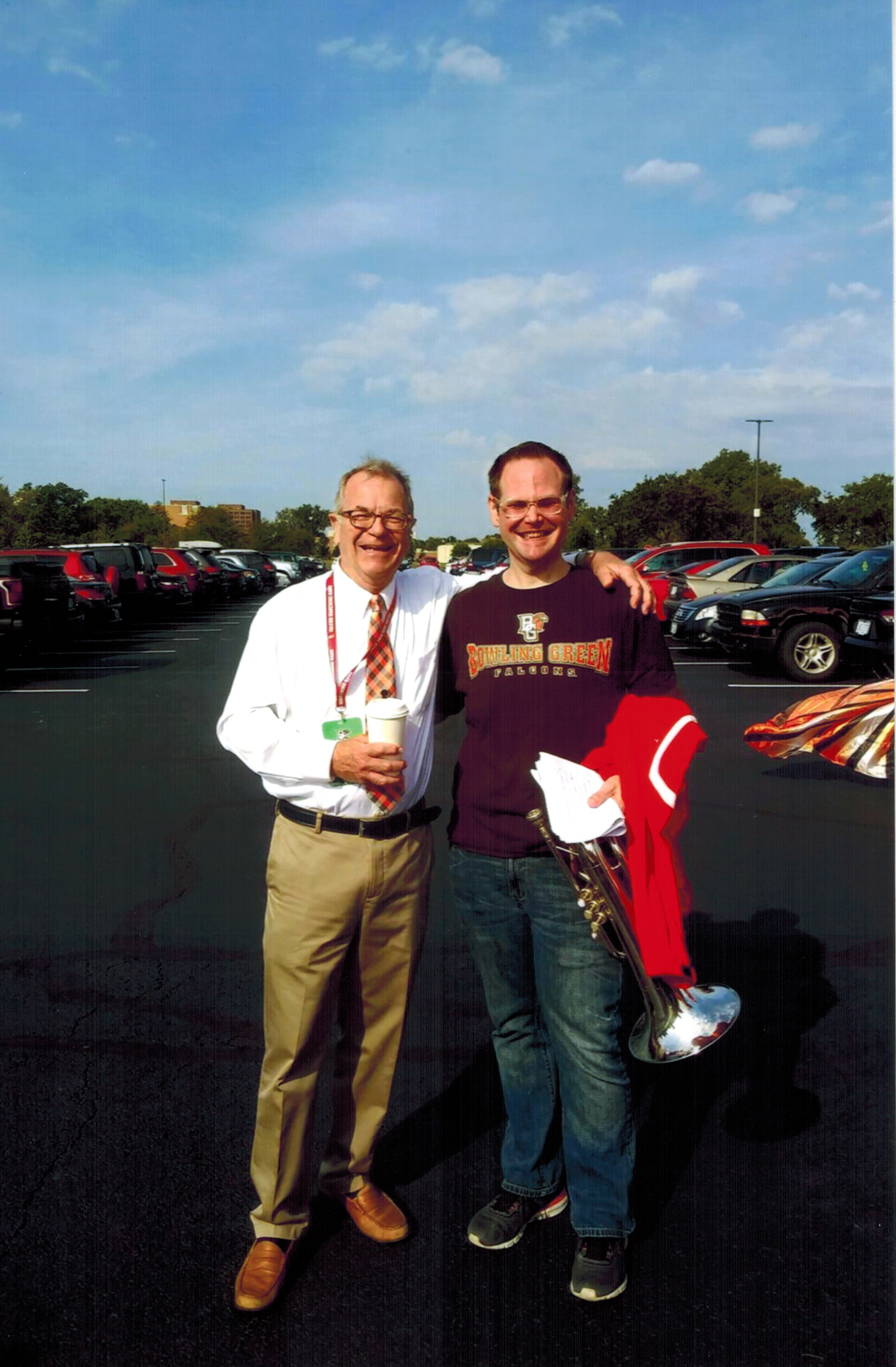  With Steven Petrolewicz. (photo: Dawn Borg) 