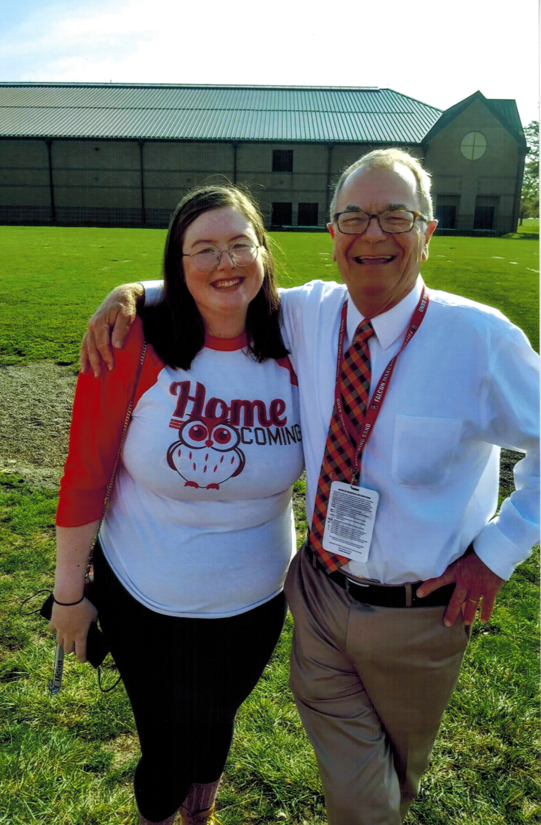  With Kristin Ronning. (photo: Dawn Borg) 