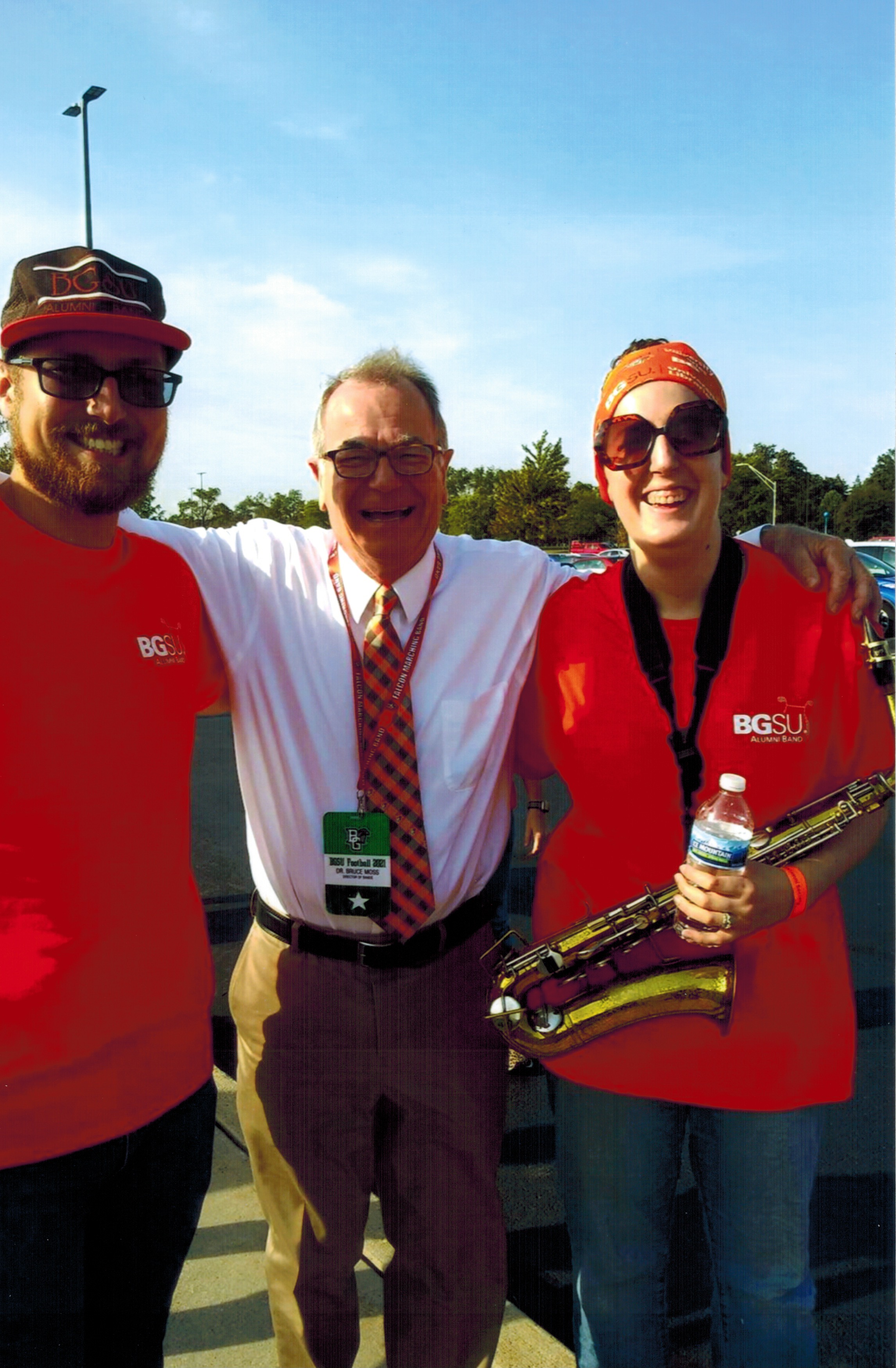  With Kevin and Christy Rahrig. (photo: Dawn Borg) 