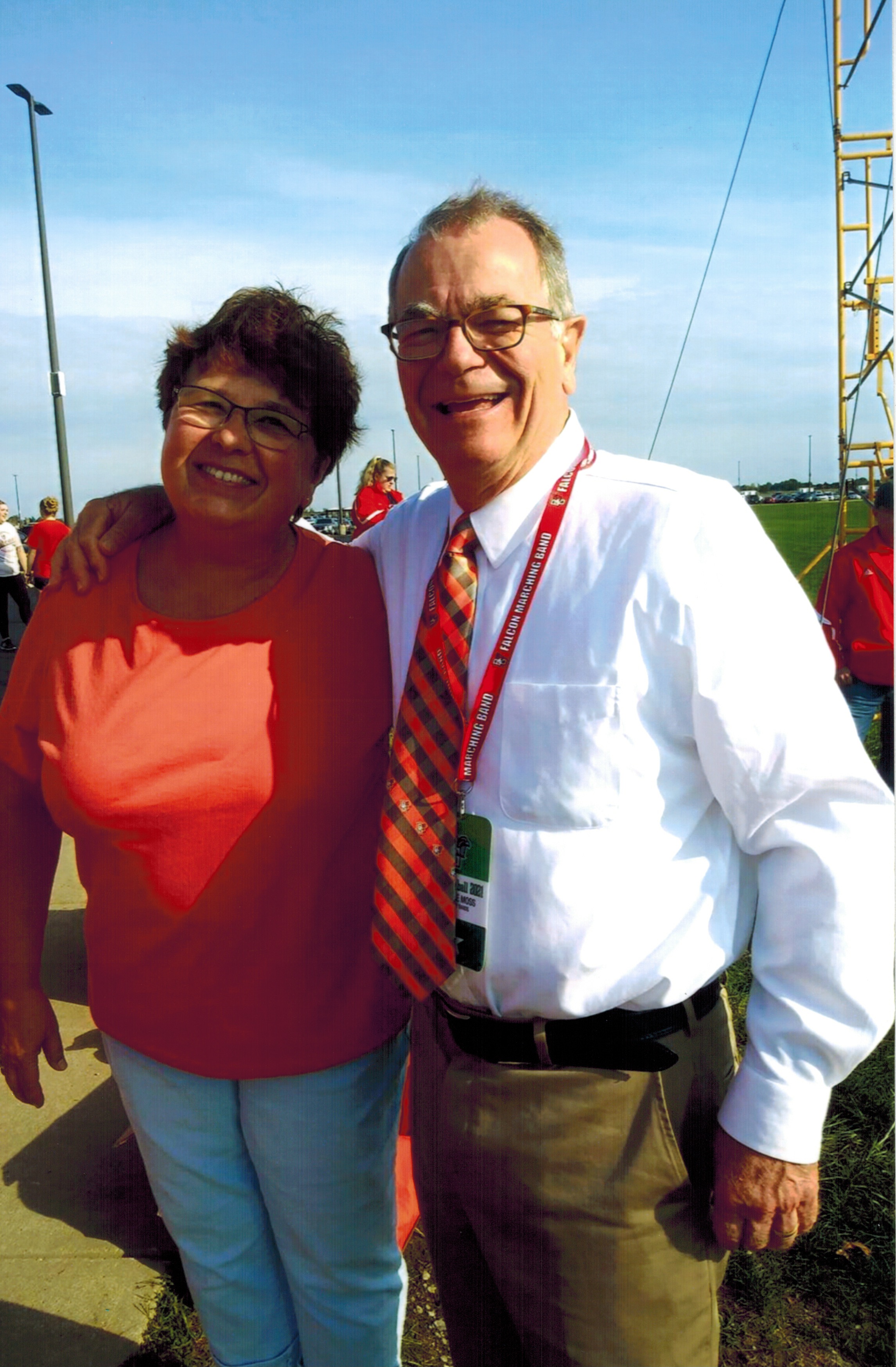  With Lisa Baker.(photo: Dawn Borg) 
