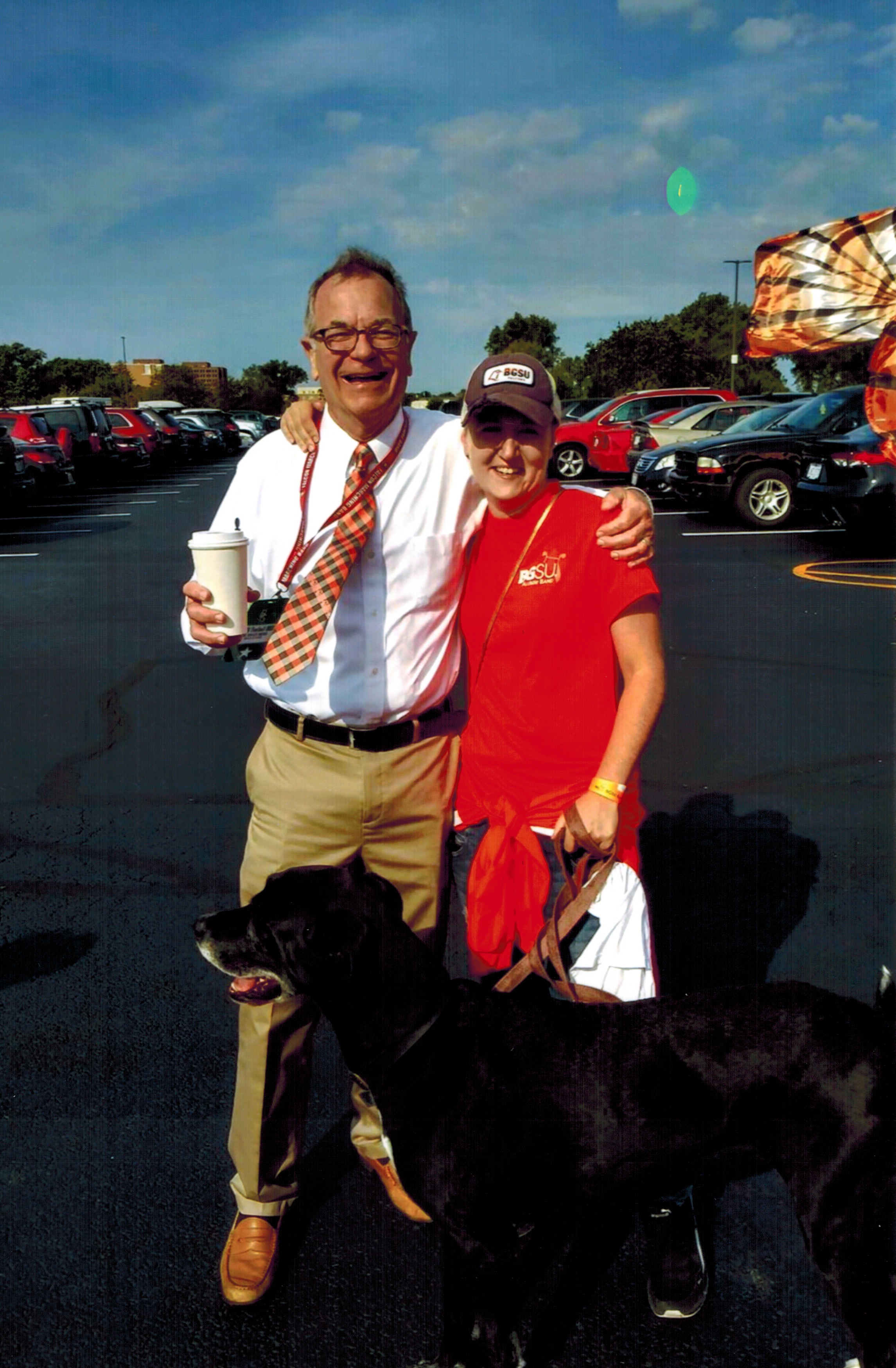  With Laura DeGlopper. (photo: Dawn Borg) 