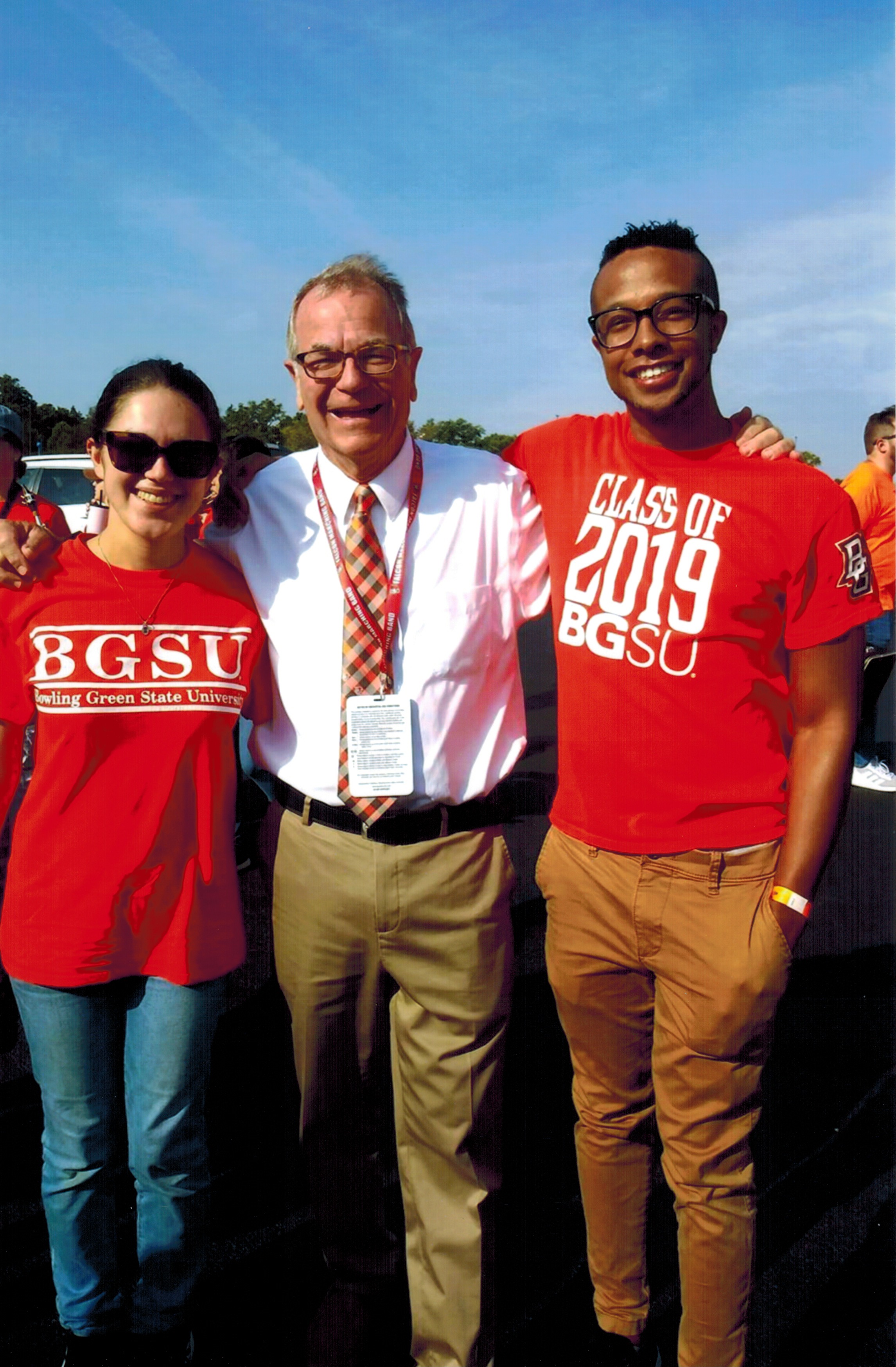  Nikki Katzenstein, Dr. Moss, and Joseph Johnson. (photo: Dawn Borg) 
