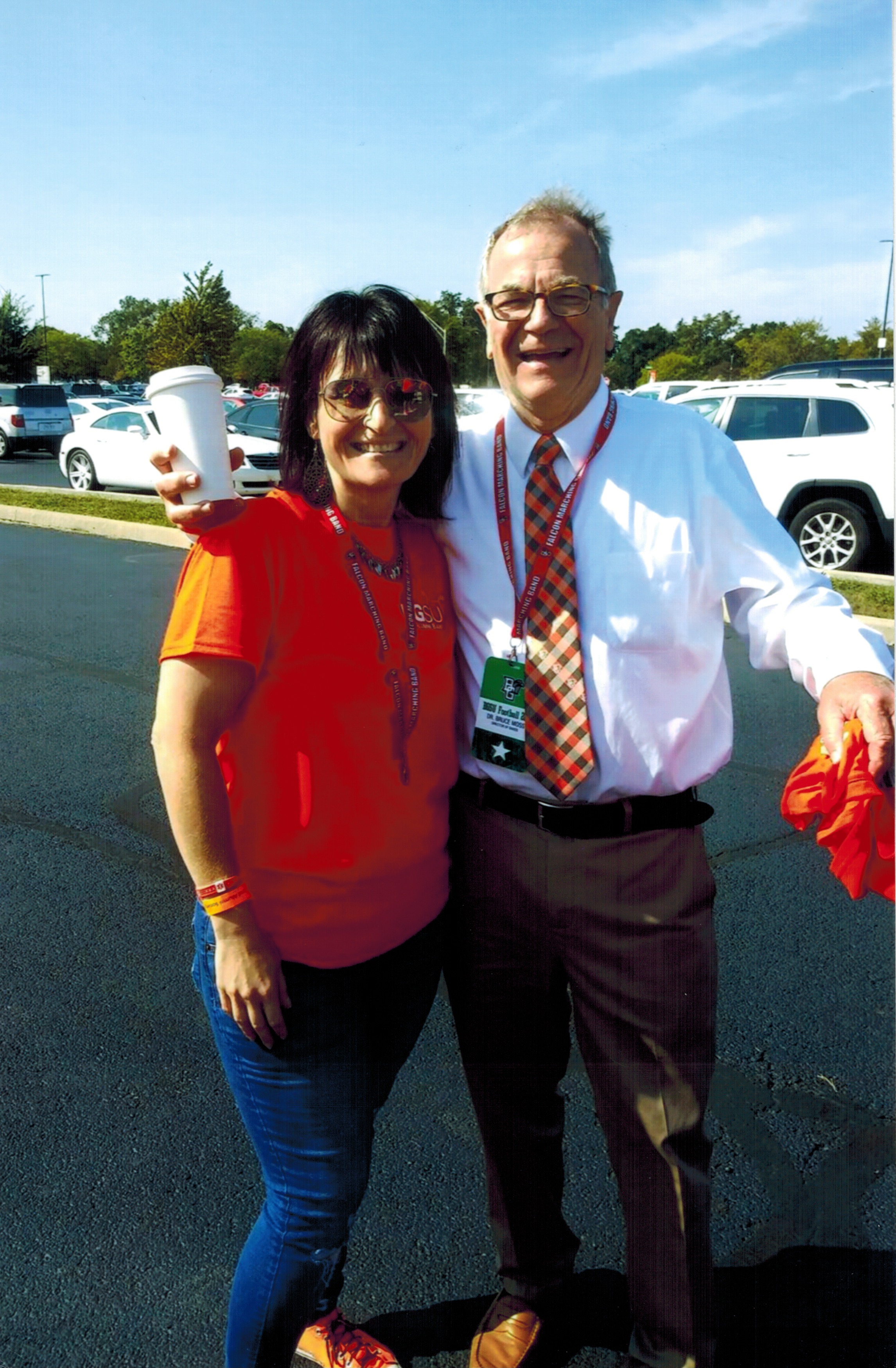  With Dawn Borg. (photo: Dawn Bo...wait...How did she do that?) 