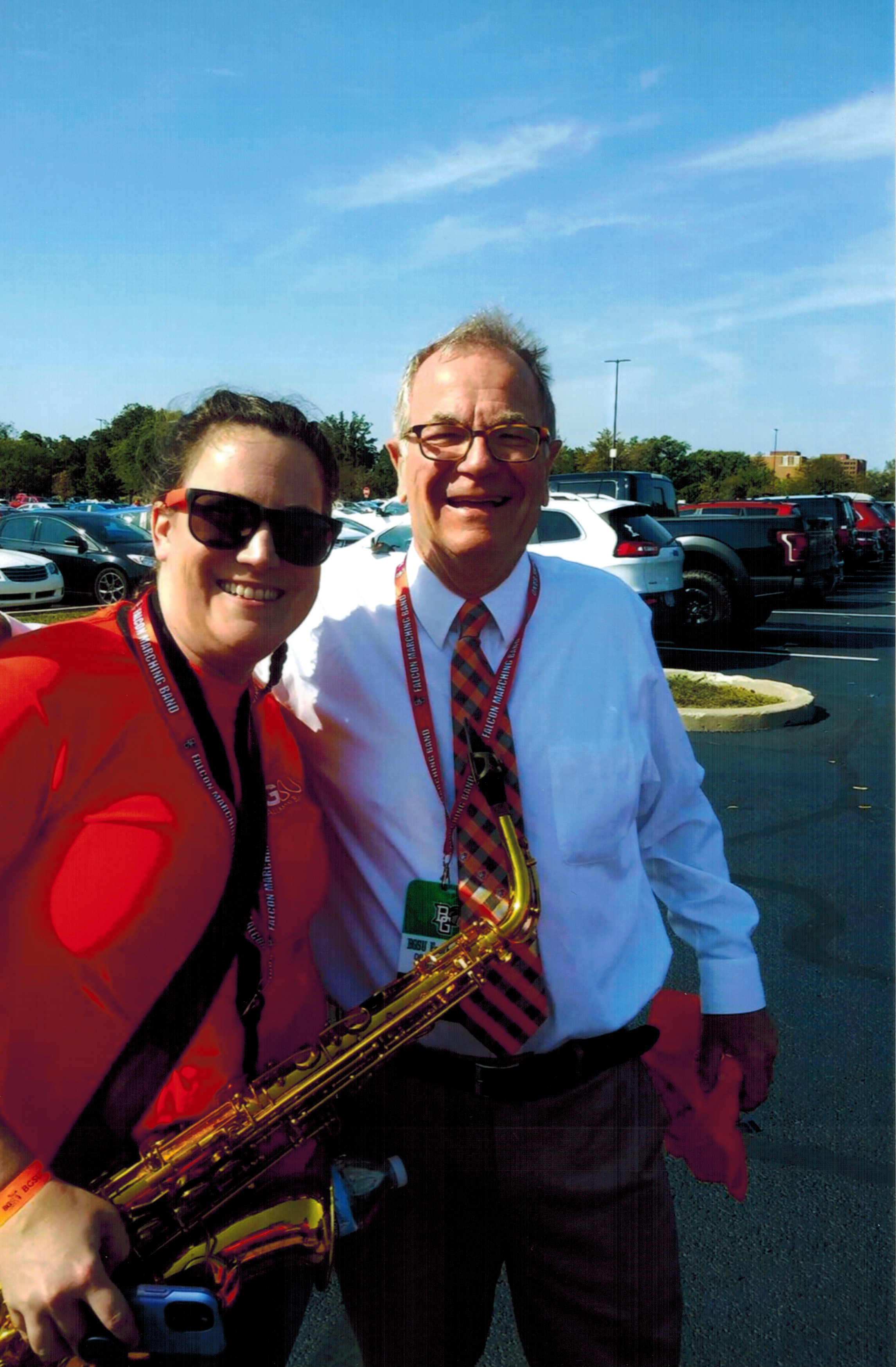  With Lexie Beamer. (photo: Dawn Borg) 