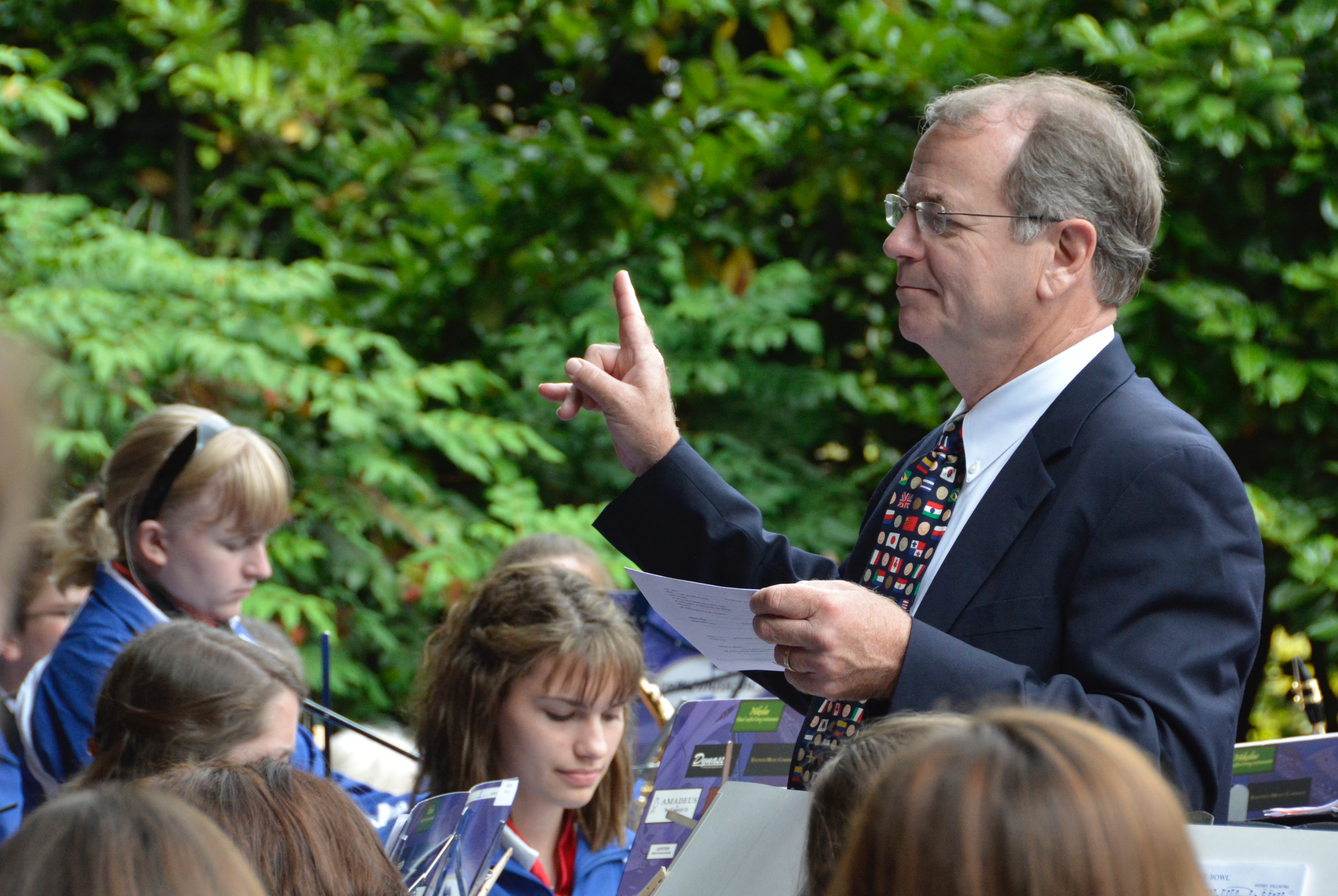  Here's the order of the program.. (photo: Bill Hayward) 
