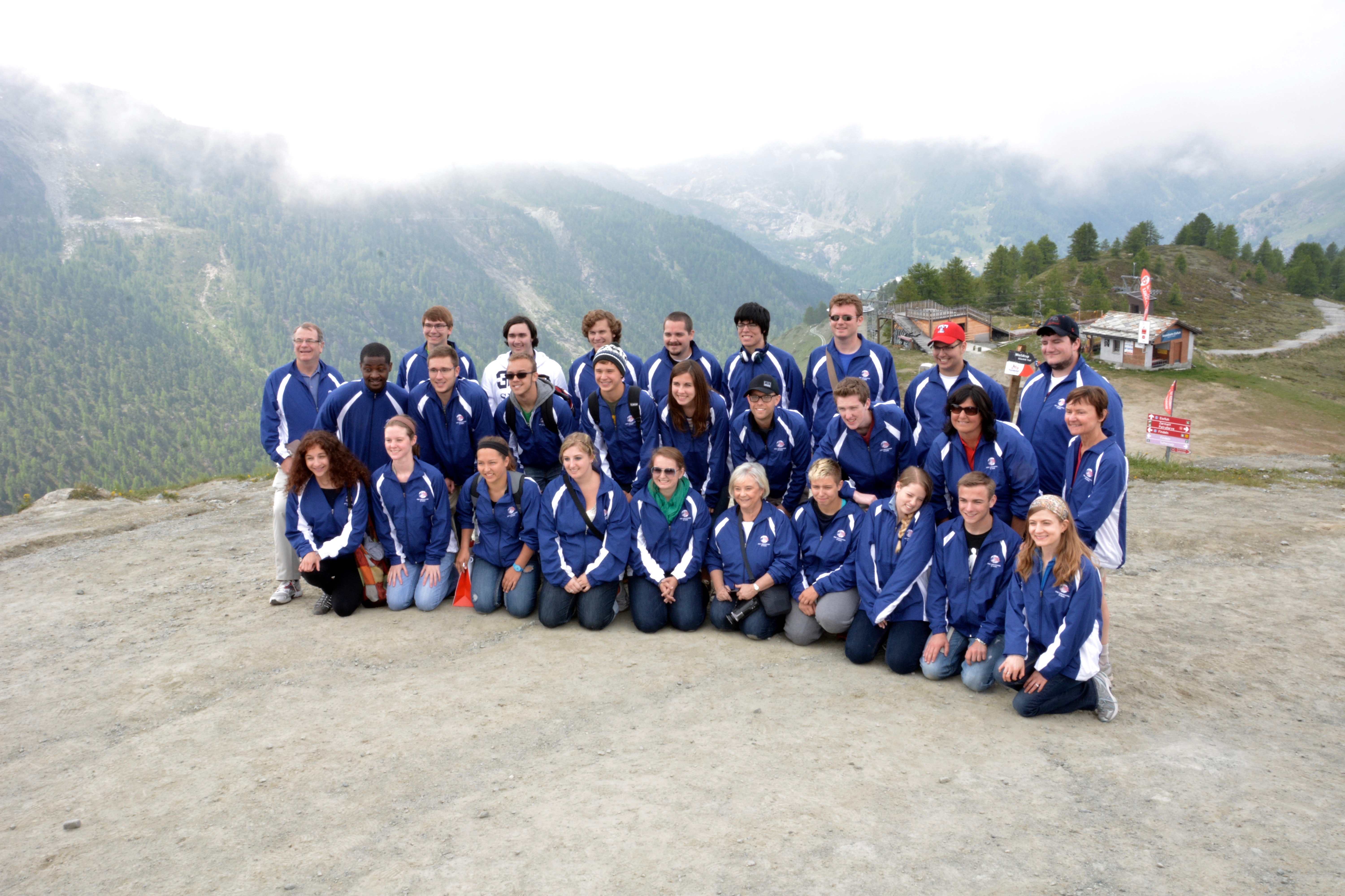  Everyone pictured had something to do with Bowling Green State University (2013). (photo: Bill Hayward) 