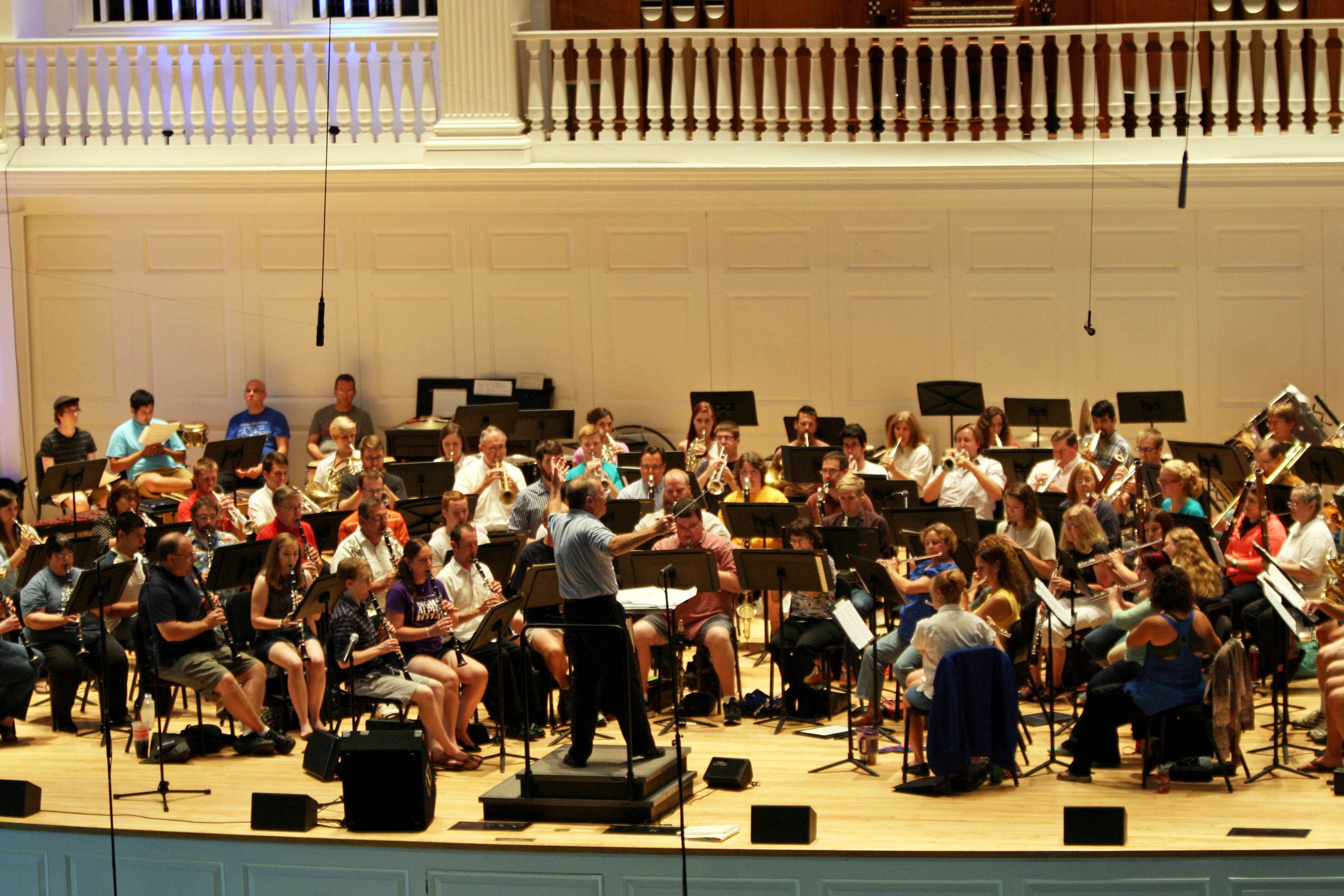  WMB Rehearsal in Edman Chapel 