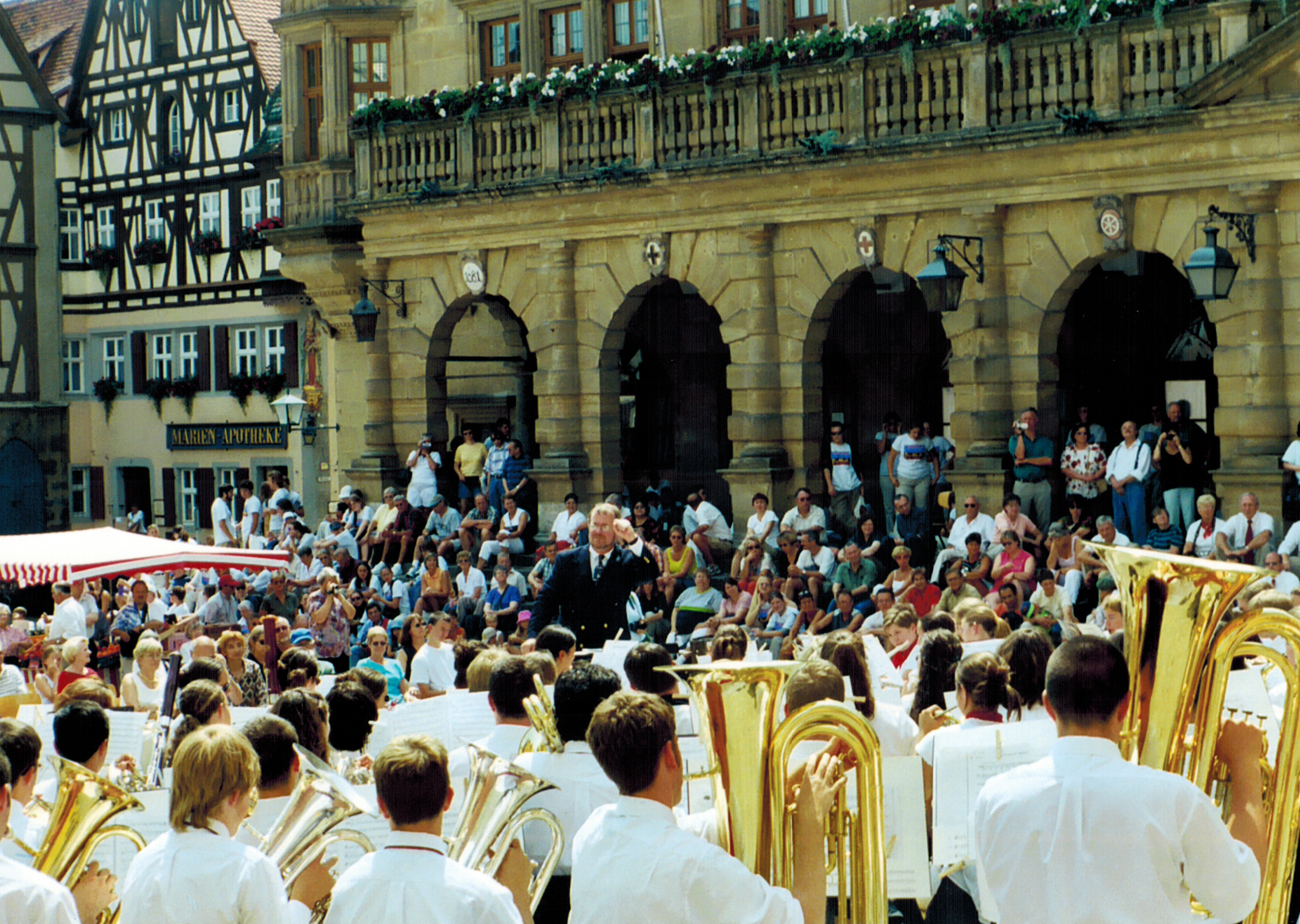  Dr. Moss conducting in Rotenberg Germany (2003)  