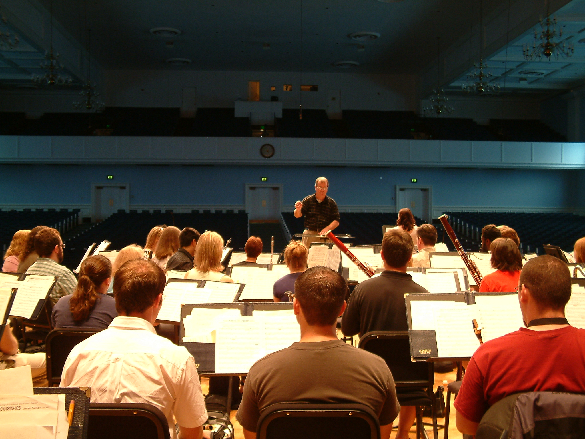  Rehearsal at Edman Chapel 