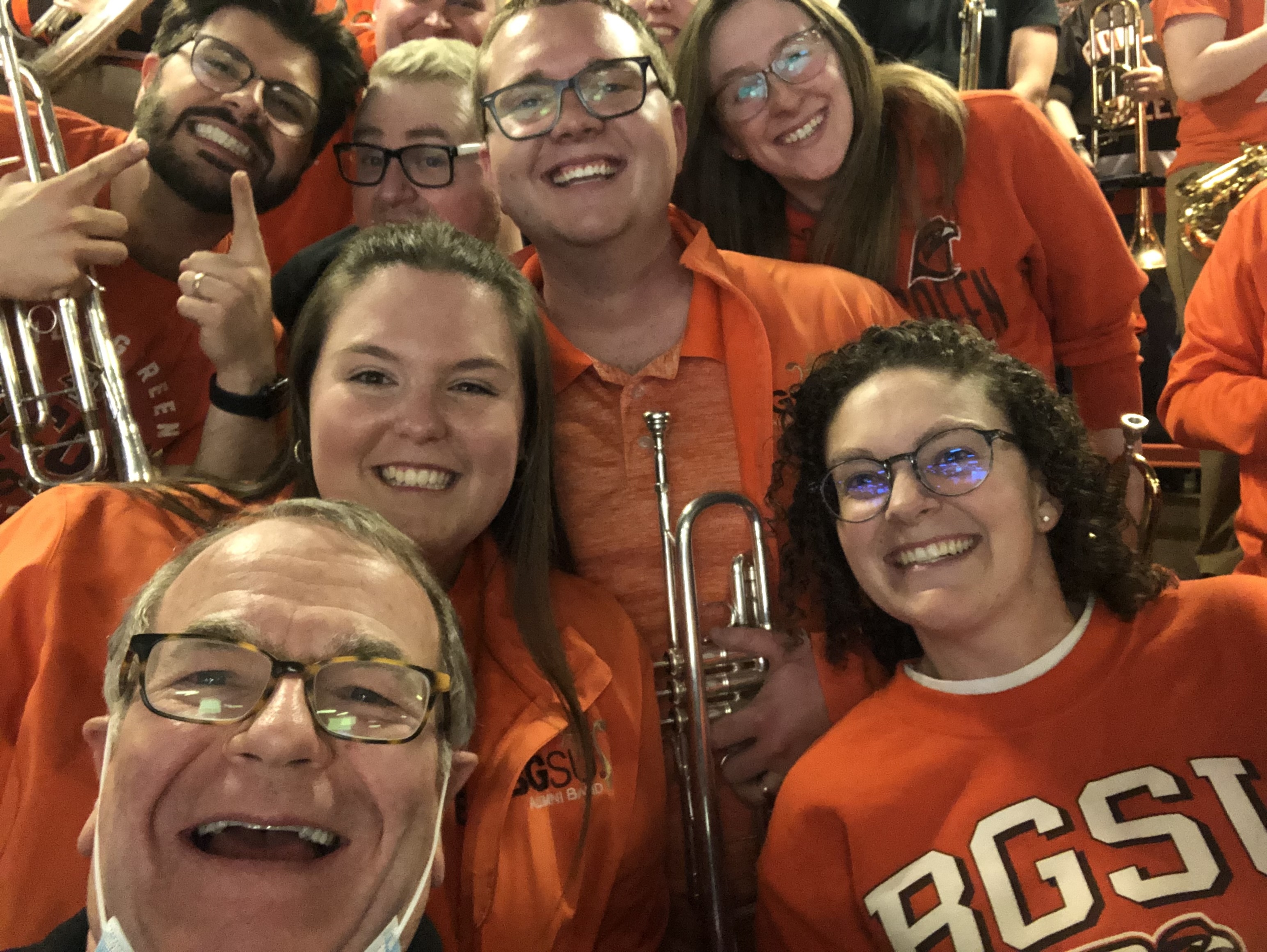  Alumni Band at BGSU Hockey (Feb. 2023) 